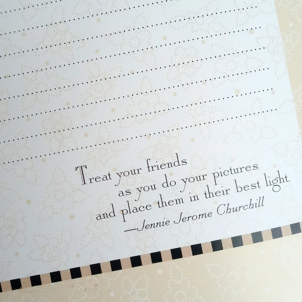Mary Engelbreit Guest Book Colorful Welcome Cover / Journal Notebook